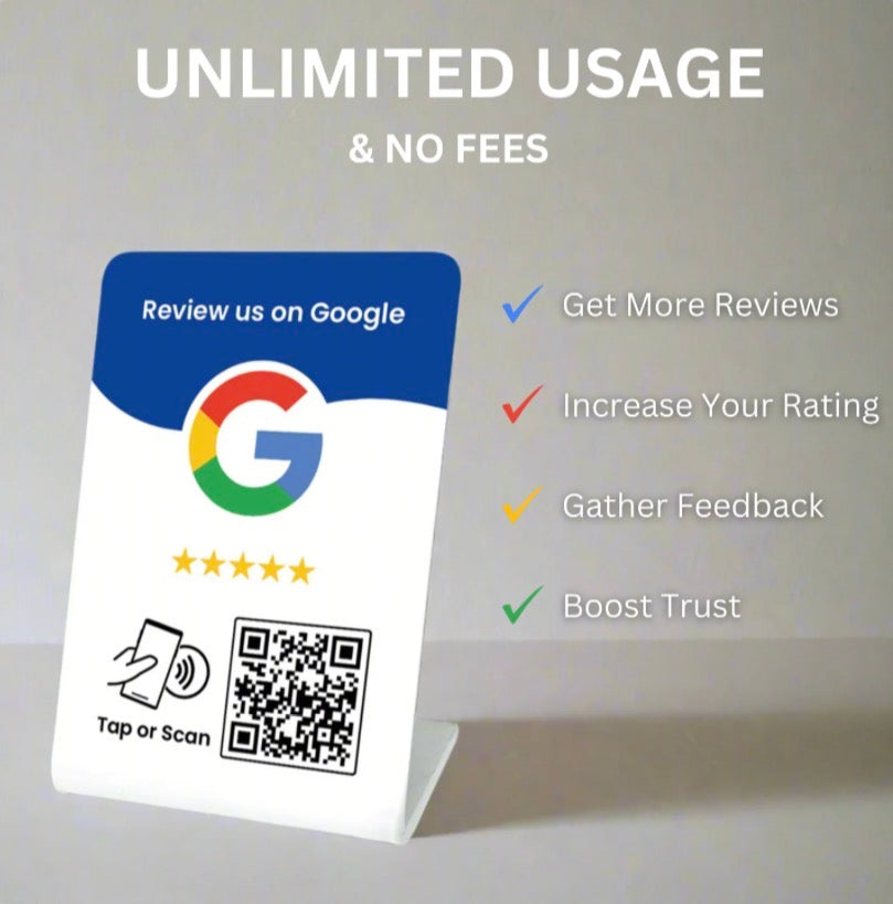 Google Review Cards — 10 Count
