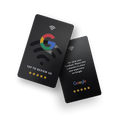 Google Review Cards — Black Edition — 25 Count